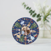 Notenkraker Ballet Vrolijk Kerstfoto Feestdagenkaart (Staand voorkant)