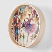 Notenkraker Ballet Waterverf Kerstballerina (Hoek)