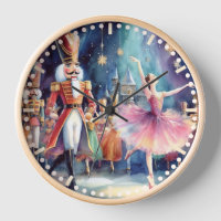Notenkraker Ballet Waterverf Kerstballerina