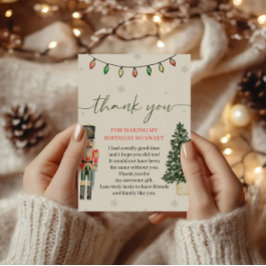  notenkraker bedankkaart kaart