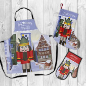 Notenkraker, Beierse Duitse gepersonaliseerde blau Schort