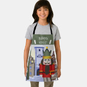 Notenkraker, Beierse Duitse gepersonaliseerde groe Schort (Insitu)