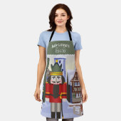 Notenkraker, Beierse Duitse gepersonaliseerde groe Schort (Gedragen)