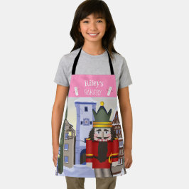 Notenkraker, Beierse Duitse gepersonaliseerde roze Schort