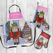 Notenkraker, Beierse Duitse gepersonaliseerde roze Schort