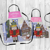 Notenkraker, Beierse Duitse gepersonaliseerde roze Schort