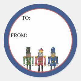 Notenkraker Bigfoot Ronde Sticker