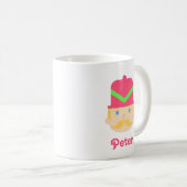 Notenkraker Blond Roze Hoed Koffiemok (Voorkant rechts)
