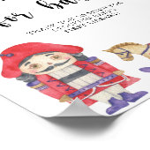 Notenkraker - boeken voor baby poster (Hoek)