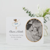 Notenkraker Buon Natale Foto Wenskaart Kaart (Staand voorkant)