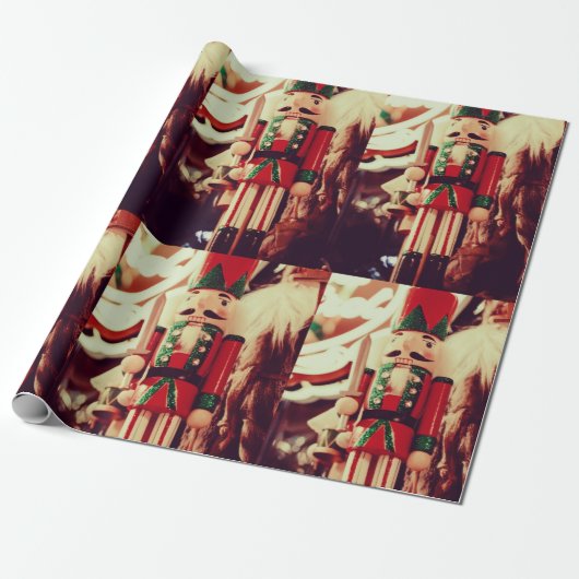 Notenkraker Cadeaupapier (Uitgerold)