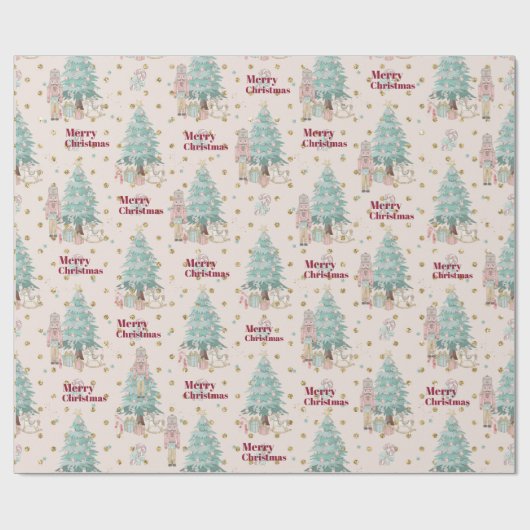 notenkraker cadeaupapier (Vlak)