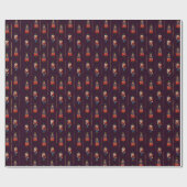 Notenkraker Cadeauverpakking Papier Kerst/Vakantie (Vlak)