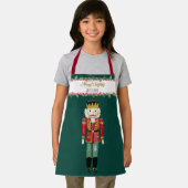 Notenkraker Candy Cane Merry Christmas Holly Een N Schort (Insitu)