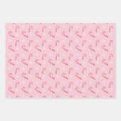 Notenkraker Candycane Ballet Kerstmis Inpakpapier Vel (Voorkant 2)