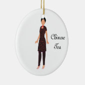 Notenkraker Chinese Tea Keepsake Ornament (Rechts)