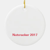 Notenkraker Chinese Tea Keepsake Ornament (Achterkant)