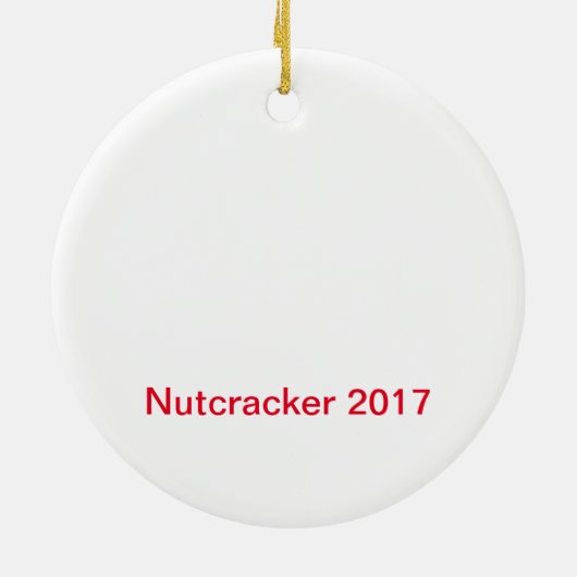 Notenkraker Chinese Tea Keepsake Ornament (Achterkant)
