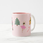 Notenkraker Christmas Art Painting Mok (Voorkant rechts)