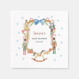 Notenkraker Christmas Baby shower Servet