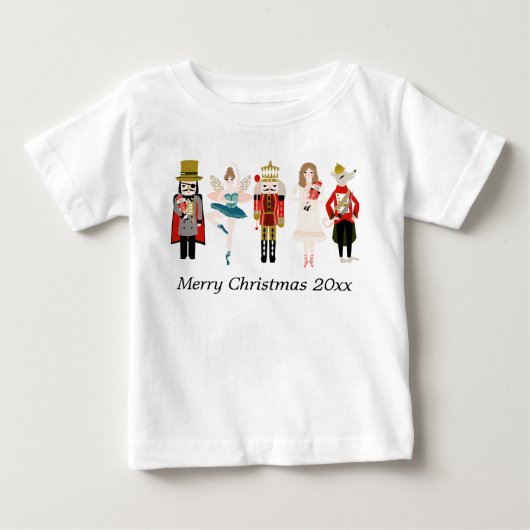 Notenkraker Christmas Baby Tshirt (Voorkant)