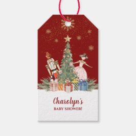 Notenkraker Christmas Party Baby shower Cadeaulabel