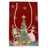 Notenkraker Christmas Party Baby shower Medium Cadeauzakje (Voorkant)