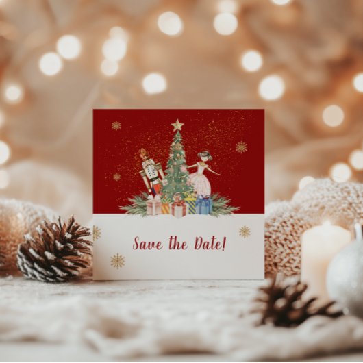 Notenkraker Christmas Party Baby shower Save The Date