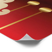 Notenkraker Christmas Welcome Sign Poster (Hoek)