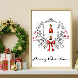 Notenkraker Classic Crest Art Poster