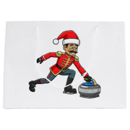  Notenkraker Curling Speler Vakantie Wintersporten Groot Cadeauzakje