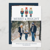 Notenkraker Custom Photo Holiday Kaart (Voorkant / Achterkant)