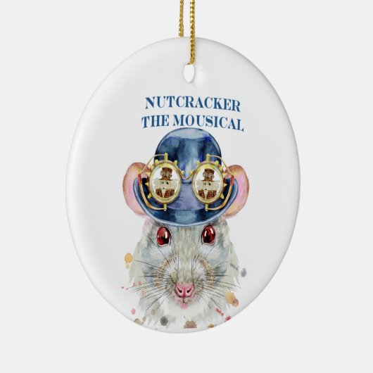Notenkraker de Muis - Keramisch Ornament (Rechts)
