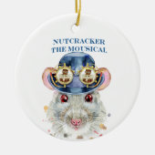Notenkraker de Muis - Keramisch Ornament (Voorkant)