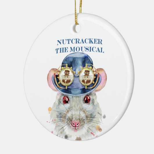 Notenkraker de Muis - Keramisch Ornament (Links)