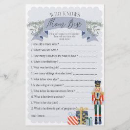 Notenkraker die weet mam beste baby shower spel