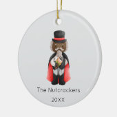 Notenkraker Drosselmeyer Kerstfoto Keramisch Ornament (Links)