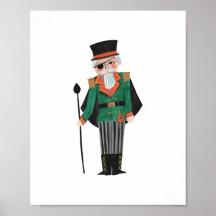Notenkraker Drosselmeyer POSTER Art Print