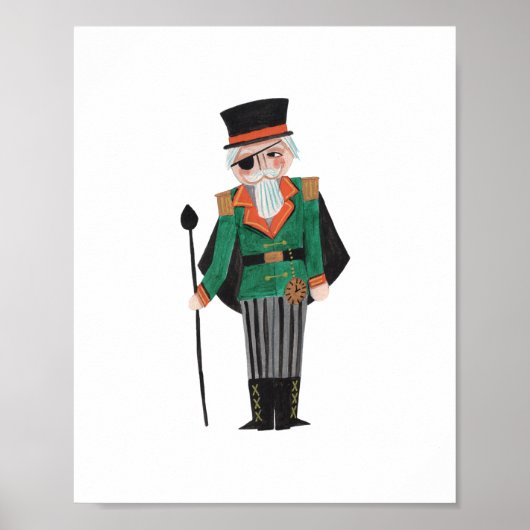 Notenkraker | Drosselmeyer | Poster | Kunstprint (Voorkant)