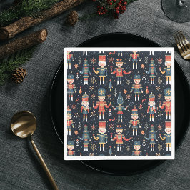 Notenkraker Elegantie Feestelijk Patroon Collectie Servet