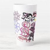 Notenkraker en Ballet winter Latte Mok (Voorkant)