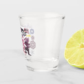 Notenkraker en ballet winter  shot glas (Rechts)
