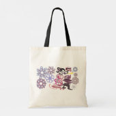 Notenkraker en ballet winter  tote bag (Achterkant)