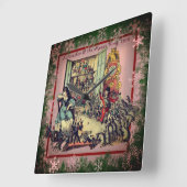 Notenkraker en de Mouse King  Vierkante Klok (Hoek)