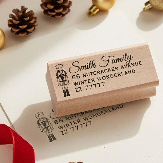 Notenkraker Familienaam Retour Adres Rubber Stamp Rubberstempel