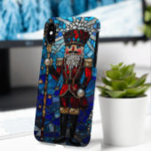 Notenkraker Faux Glas in lood Design iPhone Hoesje