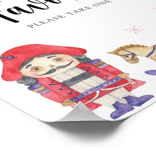 Notenkraker - Favors Poster (Hoek)