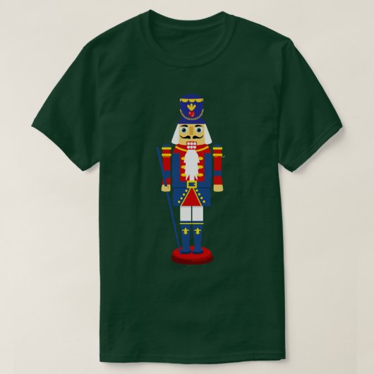 Notenkraker figuur bijpassende familie kerst t-shirt (Design voorkant)