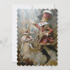 Notenkraker - Flat Invitation maat 12,7 cm x 17,8 Kaart