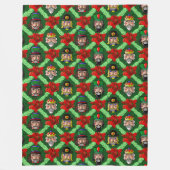 Notenkraker fleece deken (Voorkant)